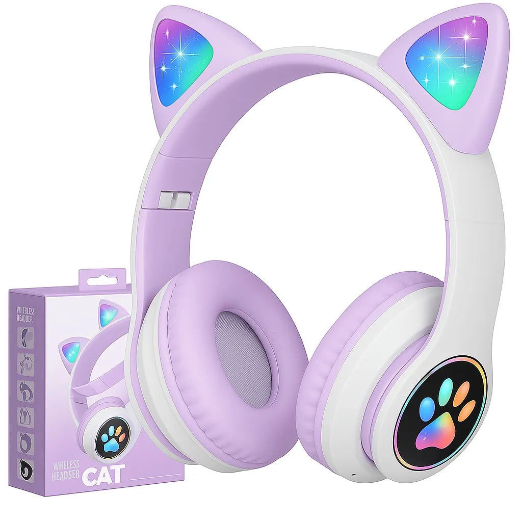 STN-28 Cat Ear Bluetooth Headphones