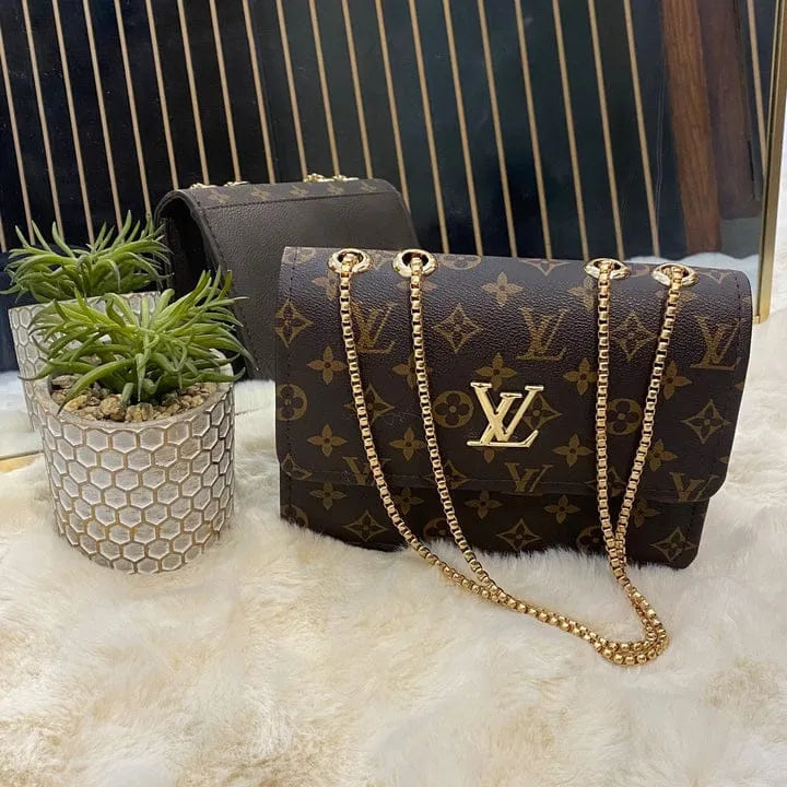 Customize Velvet LV Crossbody Bag