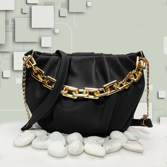 Hand bags for girls with Stylish Golden chain