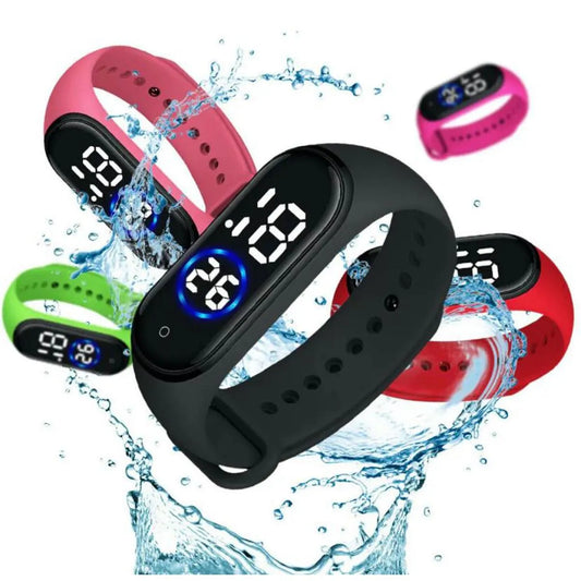 Waterproof M4 Touch Led Digital Watch