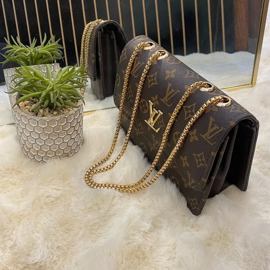 Customize Velvet LV Crossbody Bag
