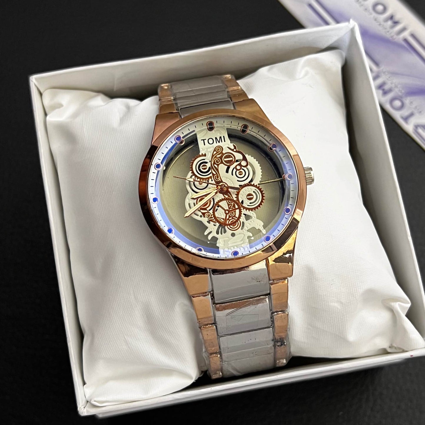 Men’s Fashion Watch New Automatic Skeleton Design
