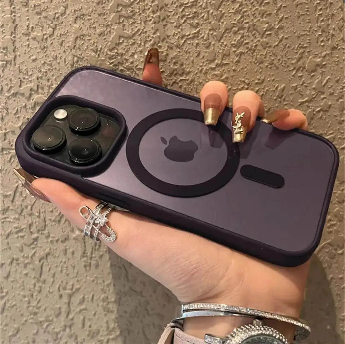Luxury Magsafe Magnetic Wireless Charging Case