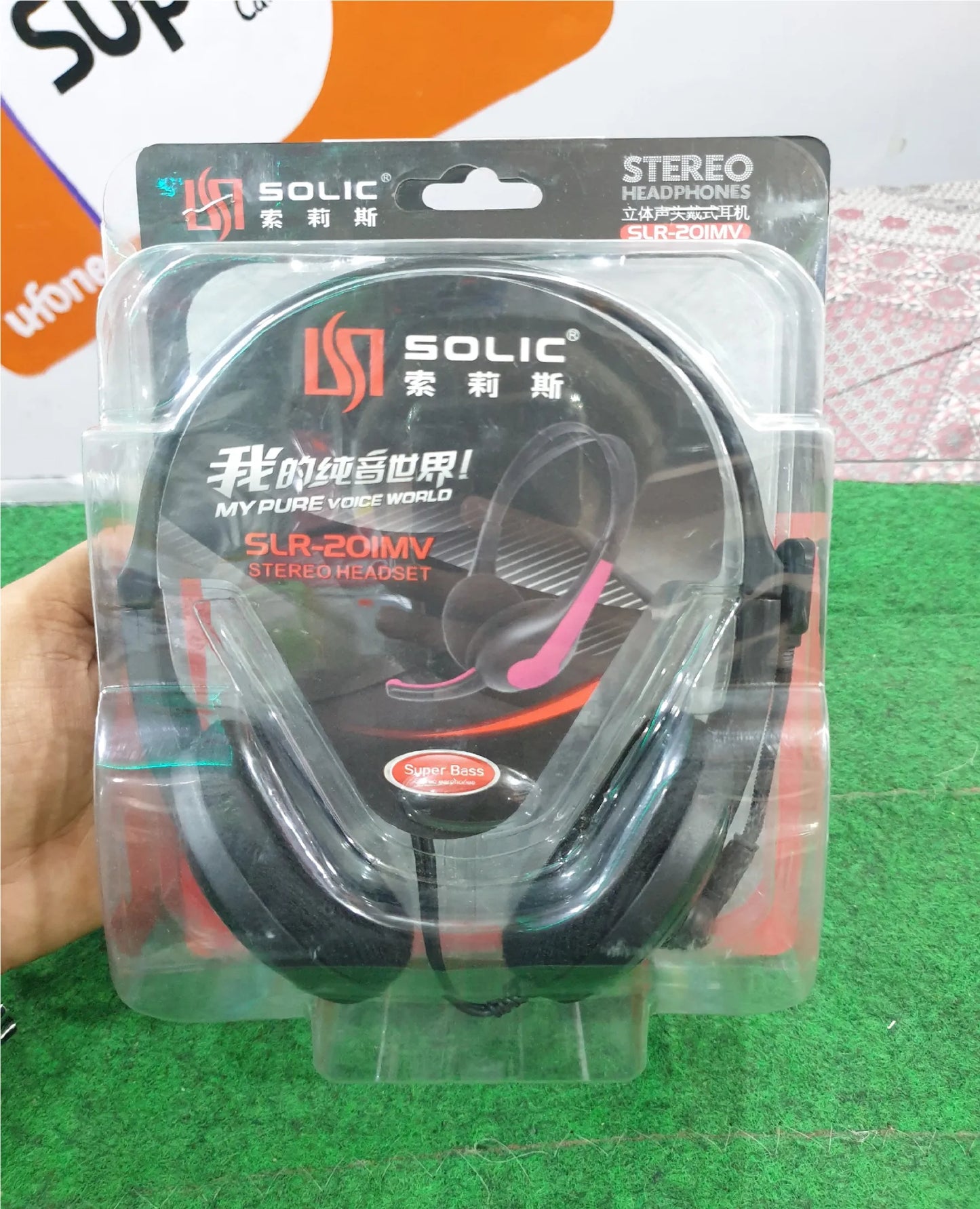 Solic Stereo Headphones Premium Sound Quality