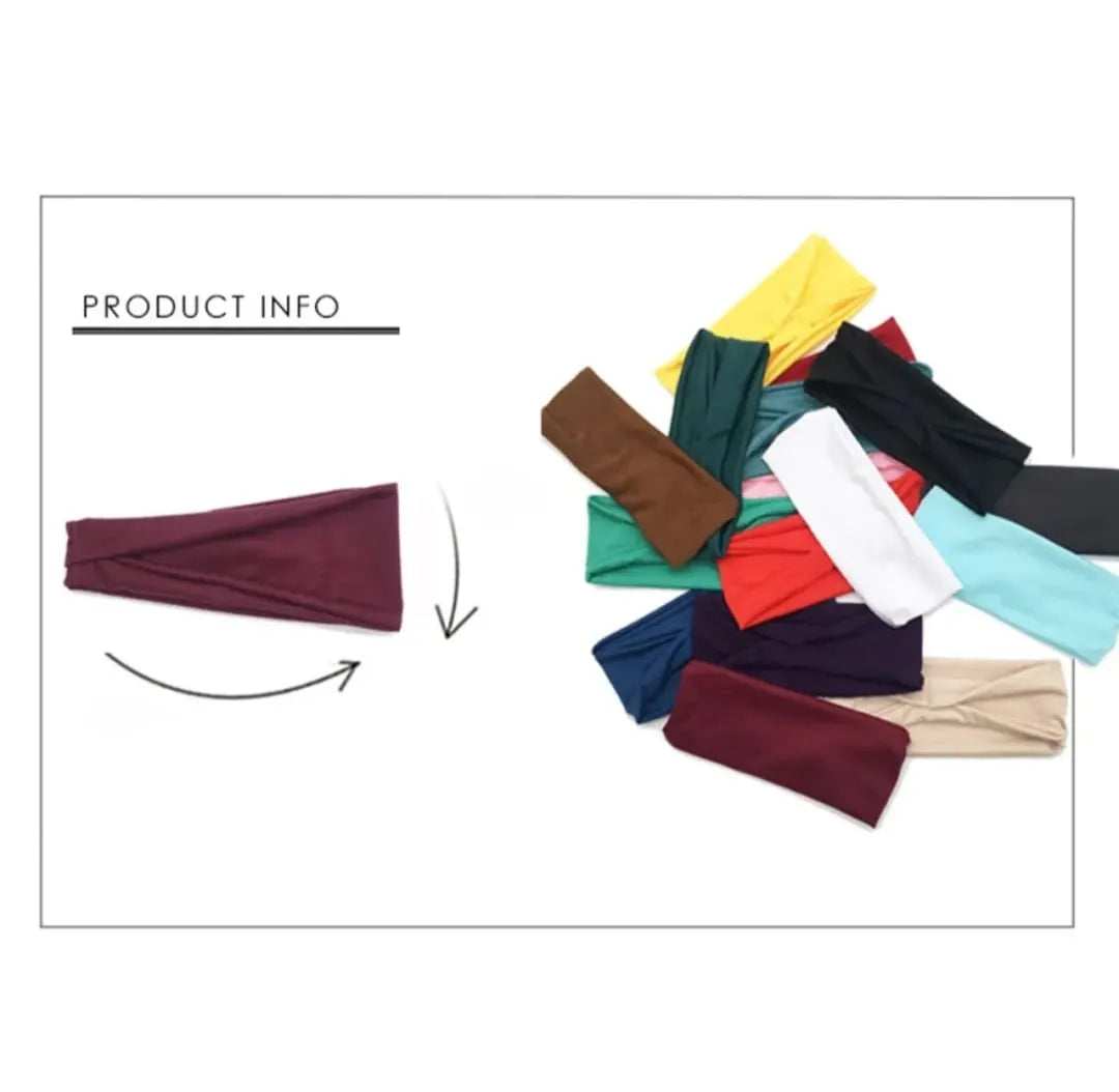 Pack of 1 Wide head band