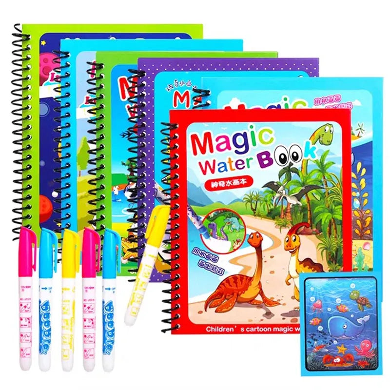 Reusable Magic Water Quick Dry Book