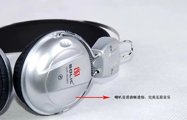 Solic Stereo Headphones Premium Sound Quality