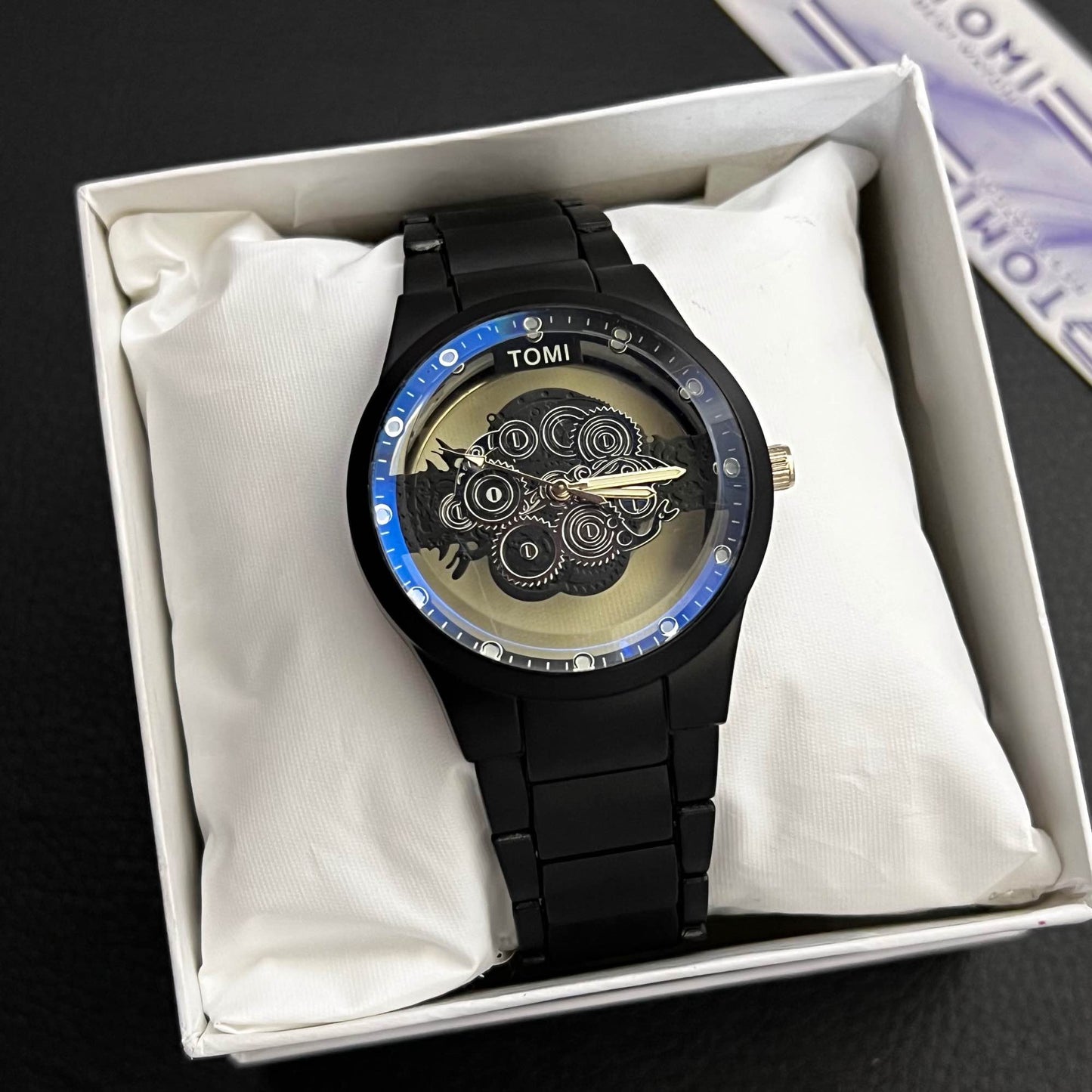 Men’s Fashion Watch New Automatic Skeleton Design