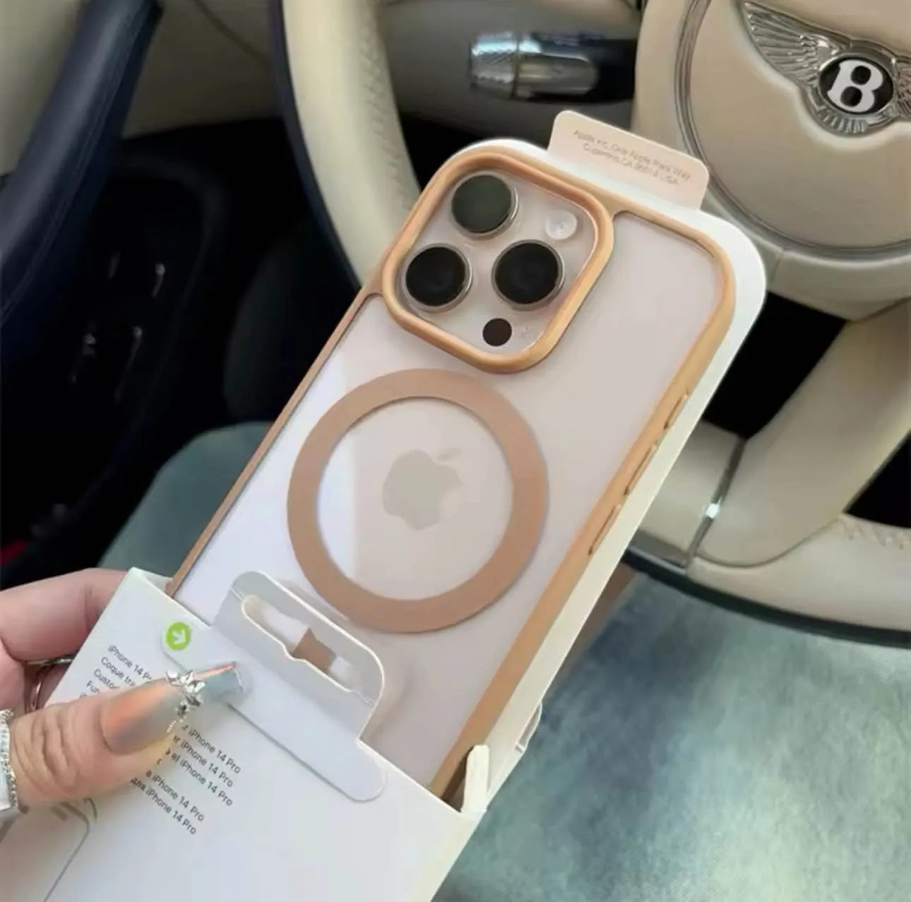 Luxury Magsafe Magnetic Wireless Charging Case