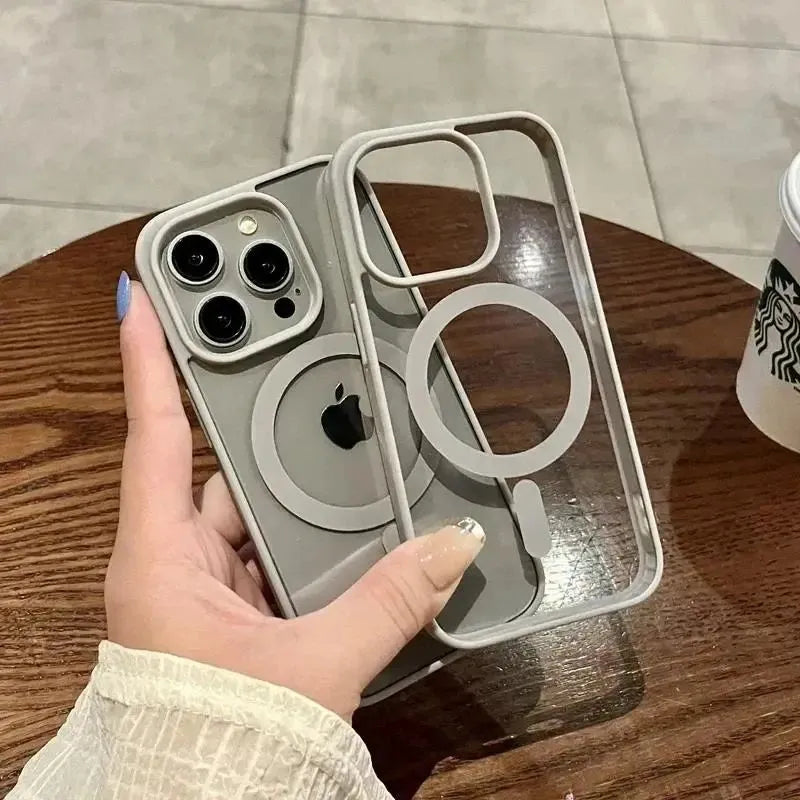 Luxury Magsafe Magnetic Wireless Charging Case