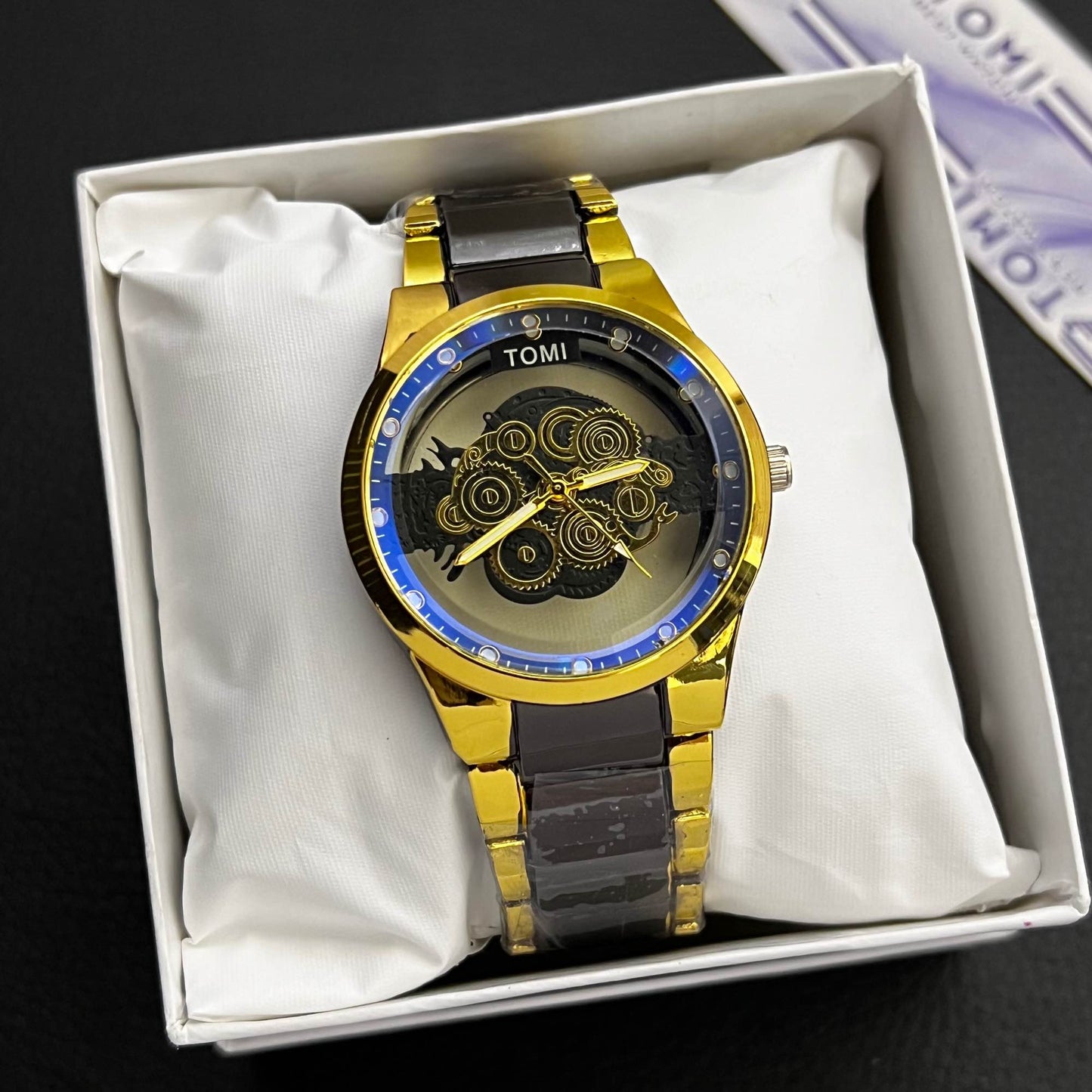 Men’s Fashion Watch New Automatic Skeleton Design