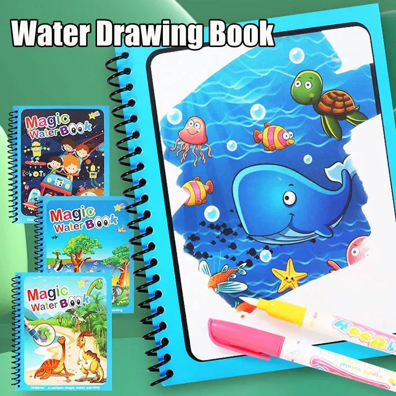 Reusable Magic Water Quick Dry Book