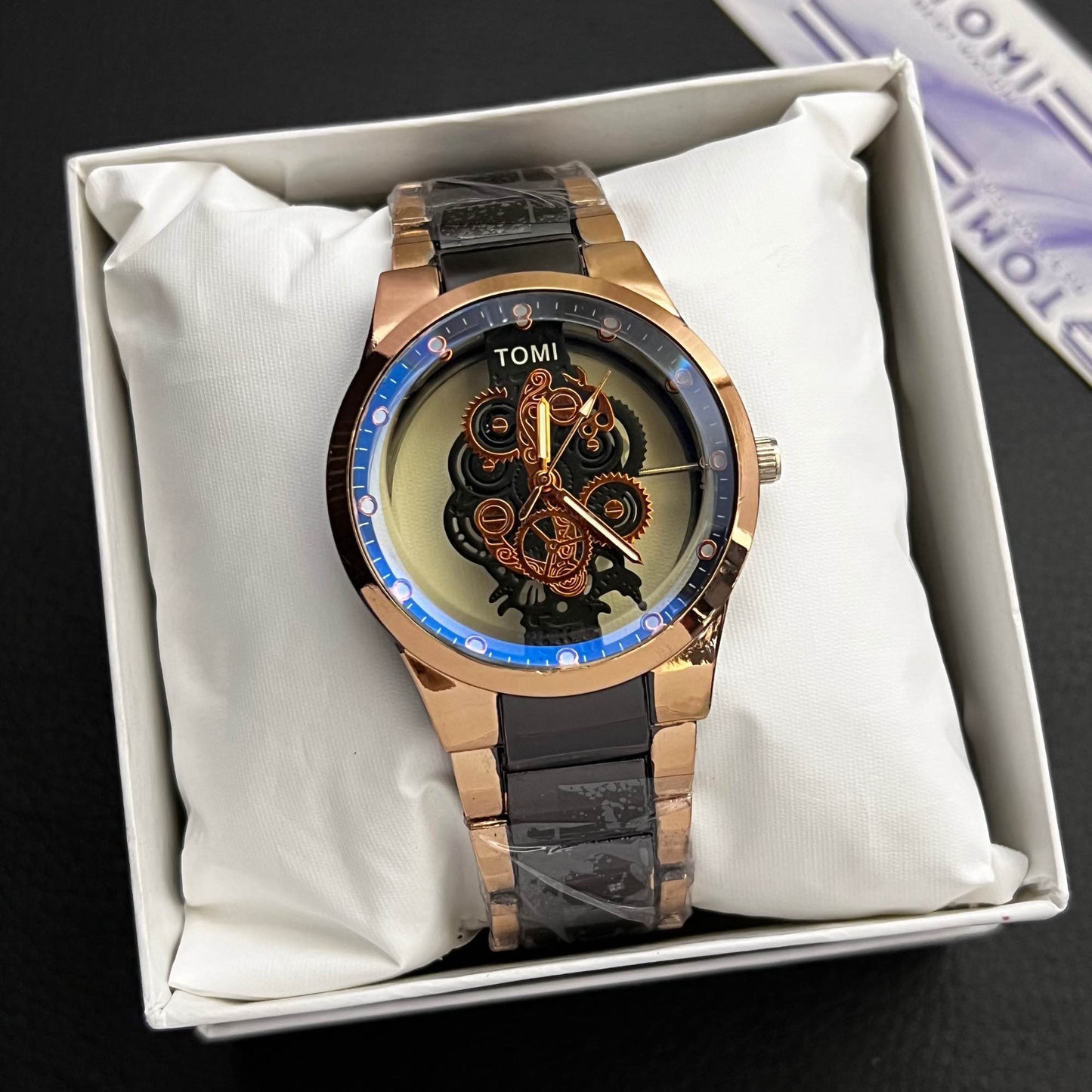 Men’s Fashion Watch New Automatic Skeleton Design